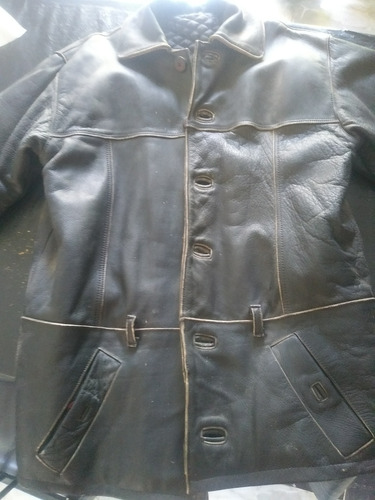 Campera De Cuero Motoquera