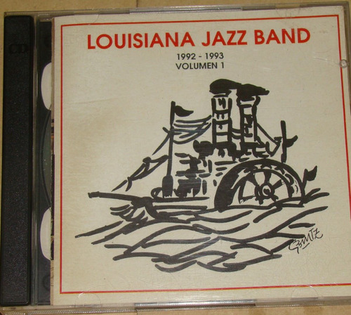 Louisiana Jazz Band 1992/1993 Vol 1 Cd Argentino / Kktus 