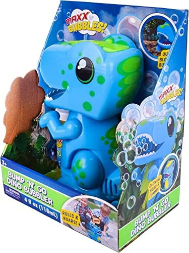 Máquina De Burbujas Dino Maxx Bubbles: Diversión Y Acción