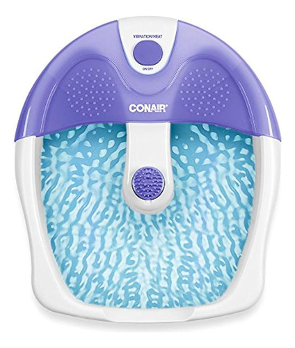 Conair Pedicure Spa Con Vibración, Púrpura