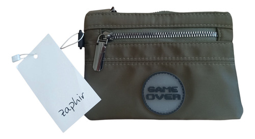 Billetera Monedero Unisex - Regalo Día Del Padre Verde Musgo Liso