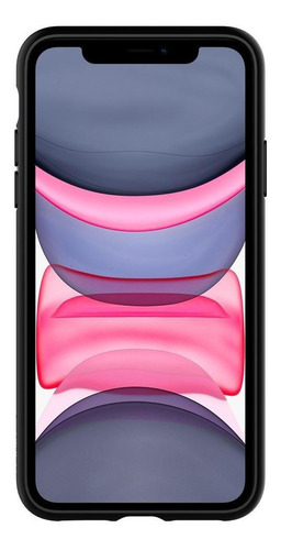 Imagem 4 de 6 de Capa Spigen Ultra Hybrid Black Para iPhone 11