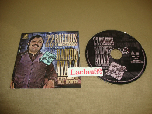 Ramon Ayala 22 Boleros Y Rancheras 2013 Apodaca Records Cd