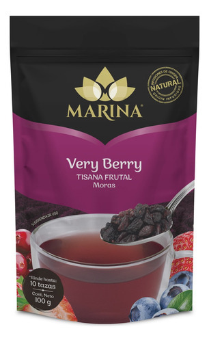 Tisana Gourmet Frutal Marina Very Berry 100g