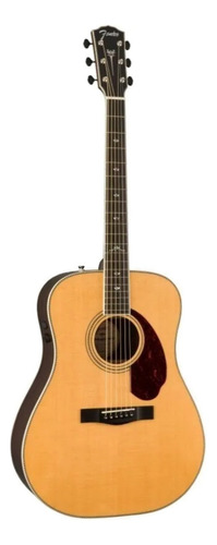 Guitarra acústica Fender Paramount PM-1 Deluxe para diestros natural brillante