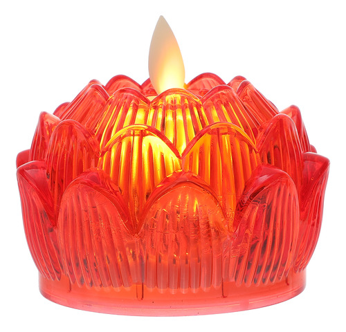 Velas Led Lotus Lights, Lámparas Con Forma De Flor Y Buda, J