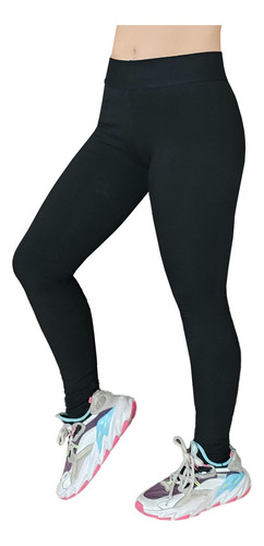 Calza Leggins Chupin Algodon Y Lycra De Mujer Talles 1 Al 6