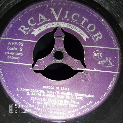 Simple Carlos Di Sarli Roberto Florio Rca Victor C21