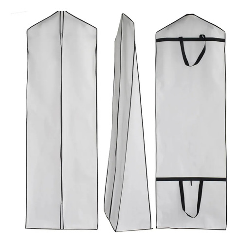 2) Vestido De Noite, Capa Protetora Contra Poeira De 60x180c