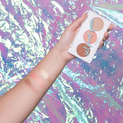 Imagem 3 de 4 de Paleta Bff 03 Vizzela - Contorno, Iluminador E Blush