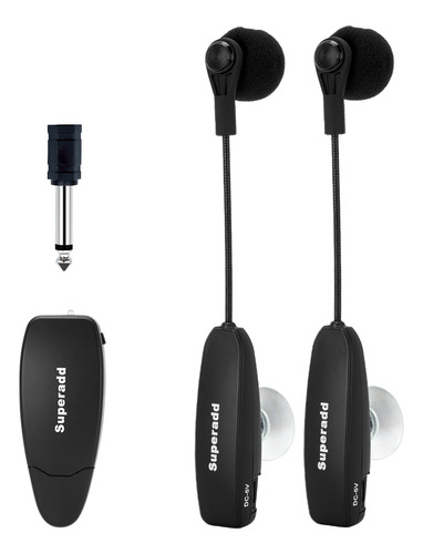 Para Micrófono Superadd Kx-632 De Acordeón/violín Negro /