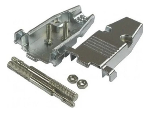 Capa Db9 / Hd15 Metal Kit Longo Porca E Parafuso - 4 Pçs