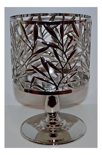 Bath & Body Works Vine Leaf Pedestal - Portavelas De 3 Mecha