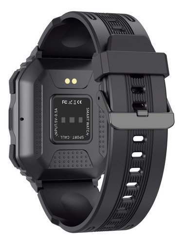 Reloj Inteligente Deportivo Negro Con Podómetro Impermeable