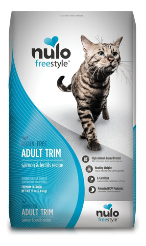 Nulo Cat Fs Grain Free Trim Peso Saludable Salmon 2,27kg