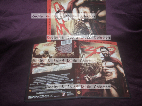 300 Pelicula Dvd Edicion Especial 2 Discos (Usado)