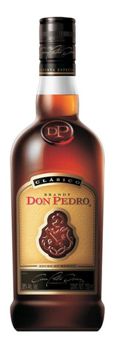 Pack De 6 Brandy Don Pedro Clasico 750 Ml