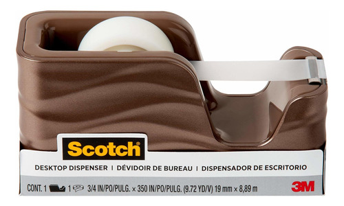 Scotch Dispensador De Cinta Wave De Marca, Ideal Para Envolv