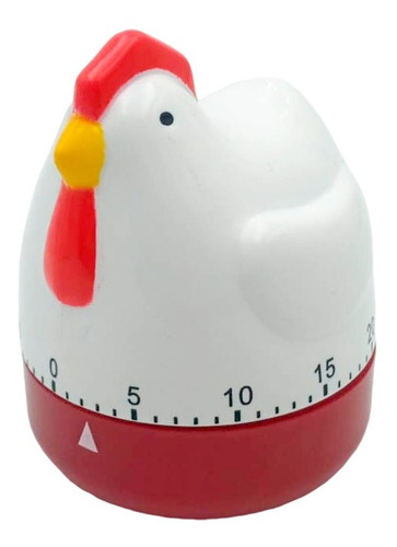 Timer De Cocina Alarma Minutero 1 Hora Cacerola Y Gallina