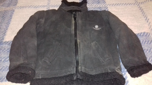 Campera Jean Nasa C/corderito Para Niño Talle 12