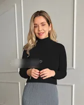 Comprar Cafarena Silvana Cuello Alto Algodón Rib Arma Tu Look