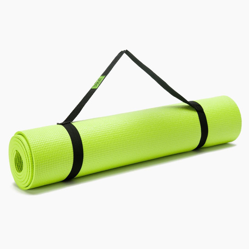 Colchoneta Yoga Mat 6mm Verde Lima Everlast