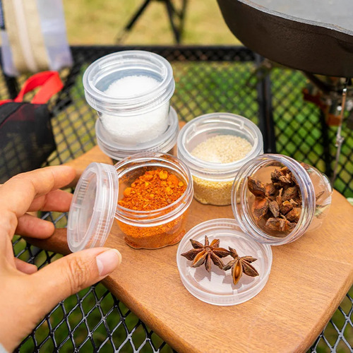 Kit De Especias Portátil Para Acampar Al Aire Libre, Bolsa P