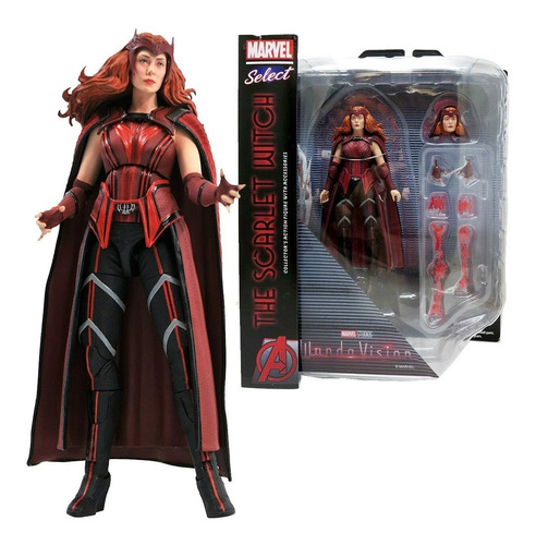 Scarlet Witch Marvel Select Figura Original Wandavision