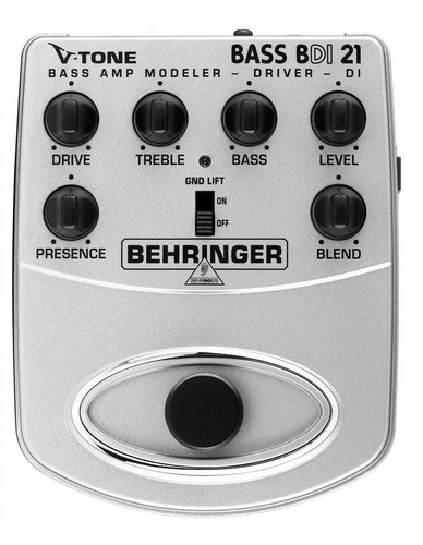 Pedal Contrabaixo V-tone Bass Bdi21 Behringer