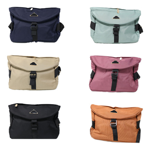 5 Bolsas Multiuso Maletin Pequeño Correa Ajustable Mayoreo Surtido Liso Acero Inoxidable Correa Al Color De La Bolsa
