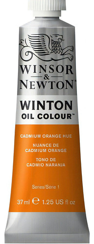 Pintura Oleo Winsor & Newton Winton 37ml Colores A Escoger Color Cadmium Orange Hue - Cadmio Naranja No 4