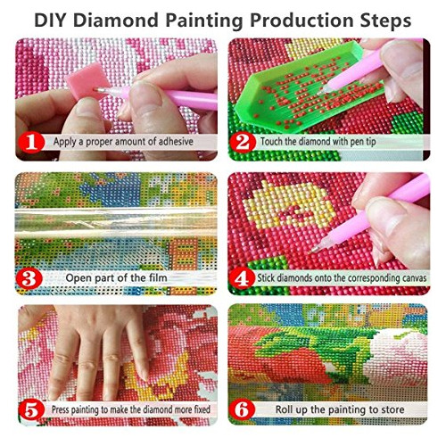 5d Diy Diamond Paint By Numbers For Adult Full Drill Dotz
