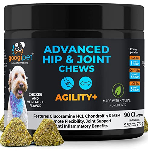 Glucosamina De Googipet Para Perros Suaves Quijadas - M6gxs