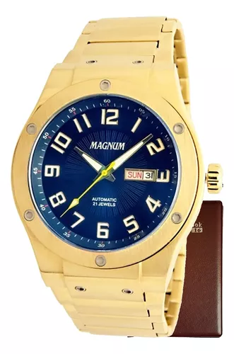 Relógio Magnum Automatic 21 Jewels MA33951P 