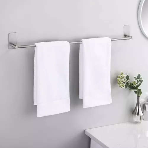 Toallero Adhesivo De 30 Pulgadas Para Baño, Sin Taladro, Fác