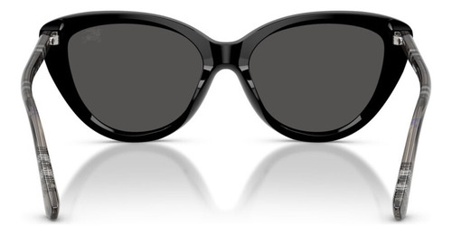 Lentes De Sol Burberry Be4457 416587 Auténticos Be4457 416587 Negro Gris Oscuro Negro Y Gris Negro Y Gris