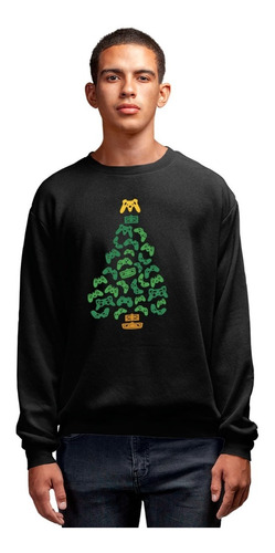 Sudadera Navidad - Unisex - Árbol Control De Videojuegos