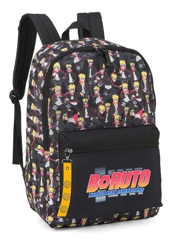 Conjunto Mochila e Estojo LUXCEL By Boruto Uzumaki