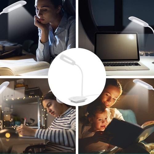 Imagen 8 de 8 de Lámpara De Escritorio Led Con Protección Ocular Ajustable