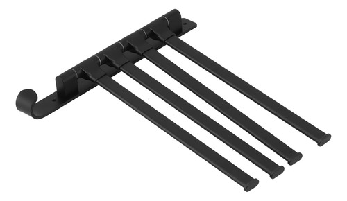 Toallero Giratorio De 4 Polos Space Aluminium
