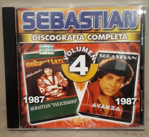 Sebastian Discografia Completa Vol 4 Cd Original 