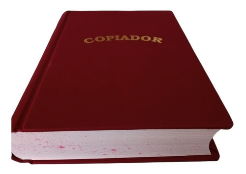 Libro Copiador  Contable Tapa Dura 500 Páginas Loneta