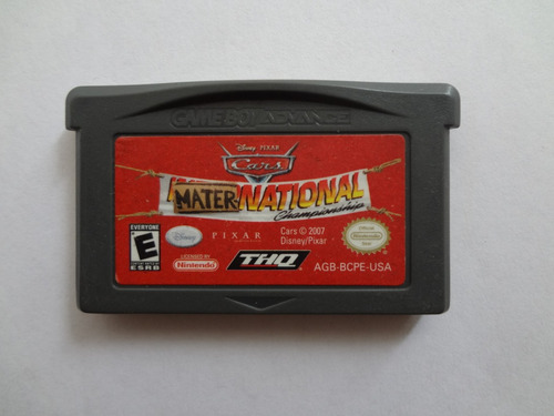 Cars Mater National Championship Game Boy Advance