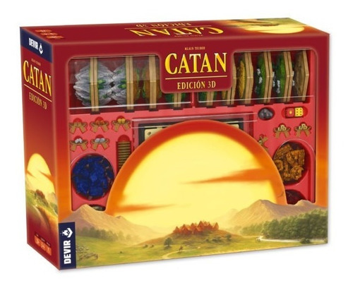 Juego De Mesa - Catan 3d - Esp