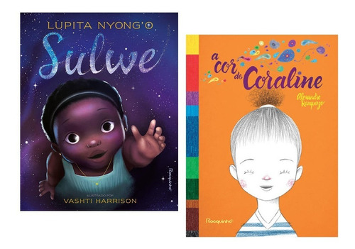 Livro Sulwe + A Cor De Coraline, De Autores Diversos. Editorial Kit De Livros, Capa Mole, Edição 2021-01-01 00:00:00 Em -, 2021