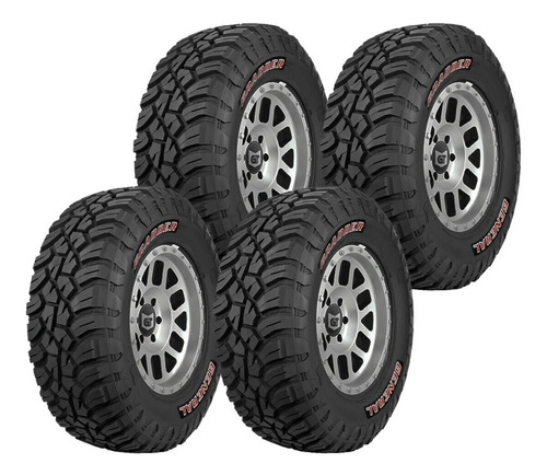 Pack 4 Llantas Grabber X3 General Tire 285/70r17 121q