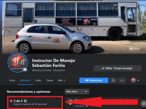 Imagen 2 de 5 de Academia / Coche Escuela/ Omnibus / Auto / Profesional