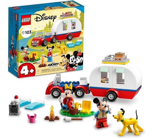 Kit Lego Disney Excursión De Campo De Mickey Mouse 10777 Cantidad de piezas 103