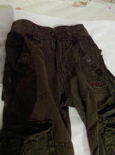 Pantalon Tipo Militar Para Niños