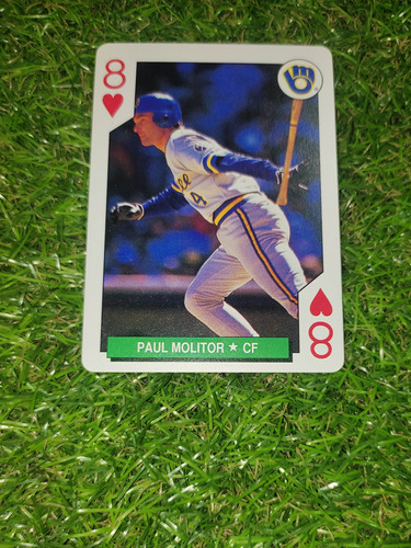 Cv Paul Molitor 1991 Baseball Playing Mlb All Star Game 